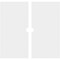 Ekena Millwork Embry Architectural Grade PVC Contemporary Ceiling Medallion, Two Piece, 40"OD x 3"ID x 14"C x 1"P CMP40EY2-03000 - alternate 3
